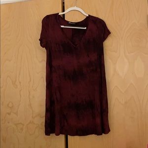 Tie dyed t-shirt dress